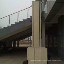 vertical hydraulic disabled 250kg handicapped man lift/wheelchair small elevators for homes